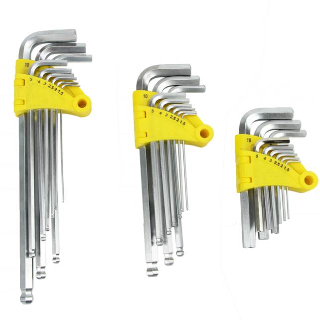 9pcs Ball Point Hex Key Wrench Set