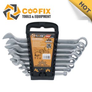Blwch diwedd Half-moon neilltuo cyfuniad sbaner Wrenches